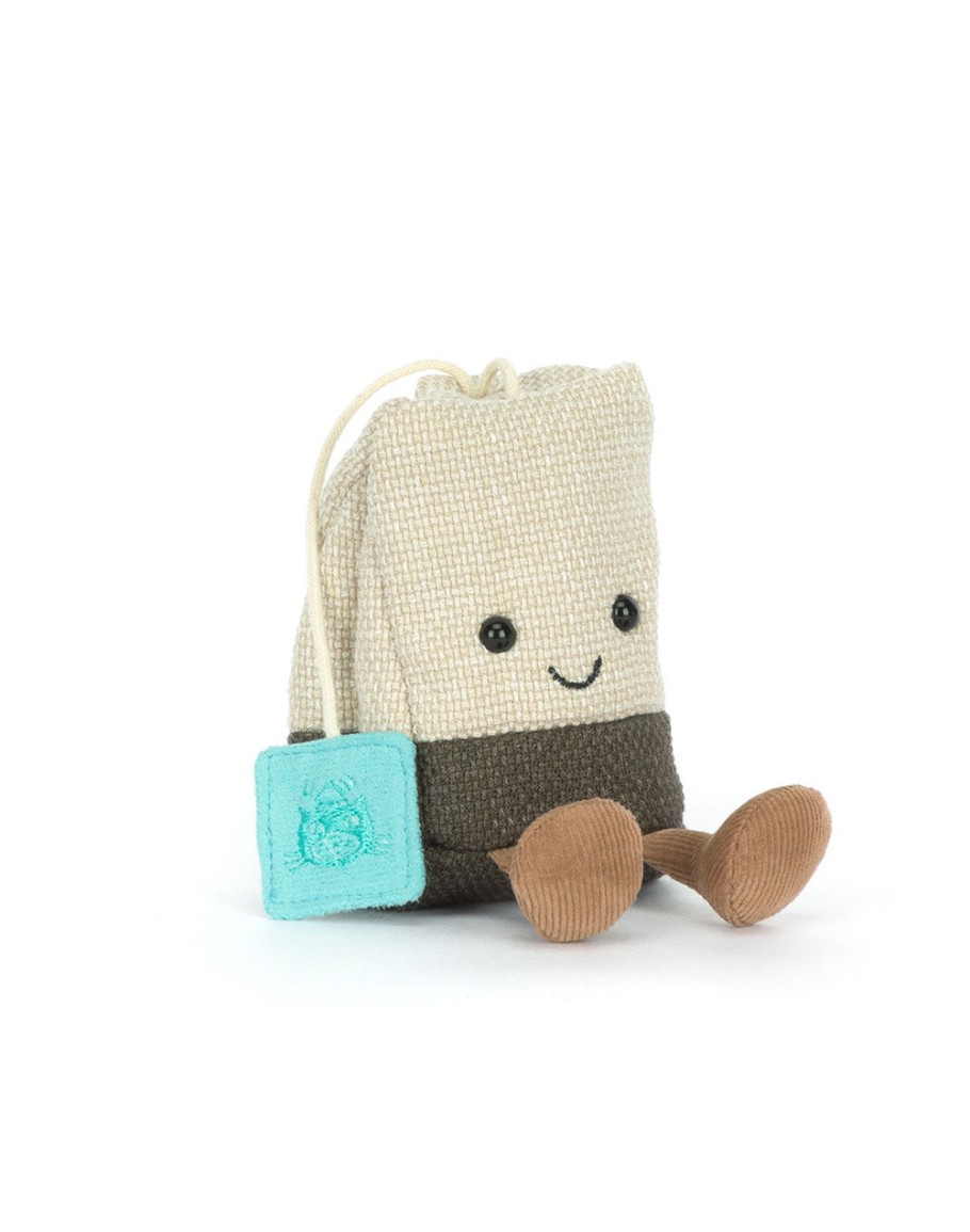  Steepy Tea Bag ぬいぐるみ新品ジェリーキャット JELLYCAT - Amuseables Steepy Tea Bag